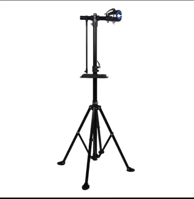360-Degree Rotatable Mountain Bike Repair Stand Bike Repair Rack Iron Bicycle Repair Workbench