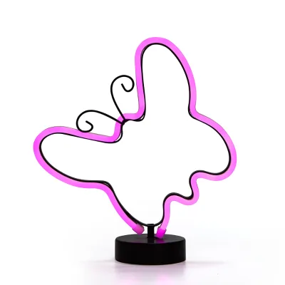 LED Neon Lip Shape Ambient Night Trendy Brand Bar Decorative Stereo Silicone IP65 Flexible Base for Flex LED Strip Acrylic