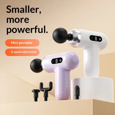Custom Palm Massage Master Ultra-Small Powerful Handheld Massage Gun Powerful Vibration Muscle Massager for Muscle Relaxation