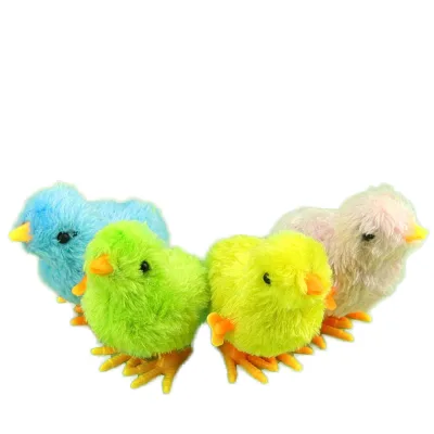 Wind-up Chicken Plush Toy, Cute Pet Toy Suitable for Cats and Dogs, Best-Selling Educational Toy, Wholesale Available