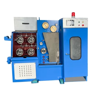 DURA 24DT Vertical Type Copper Wire Continuous Annealing and Drawing Machine with 380V Motor High Productivity