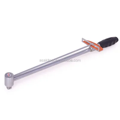 Adjustable 300 N.m Manual Torque Wrench with Chrome Vanadium Steel OEM Customization Support for Repairing