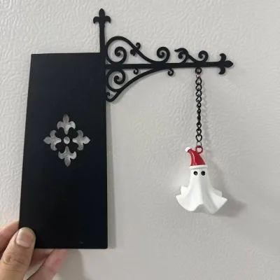 Fantasy Library Ghost Decorative Bookshelf Lighting Table Desk Luminaires Studious Magical Bookshelf Decor Ornament