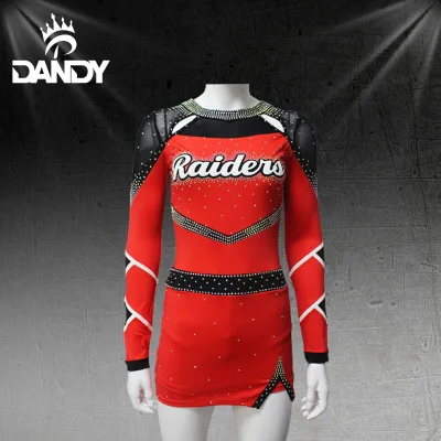 The New Water Diamond Cheerleading Performance Costume Supports Custom Accessories