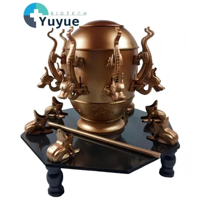 Zhang Heng Seismograph Model, Ancient Chinese Earthquake Detector for Education & Display