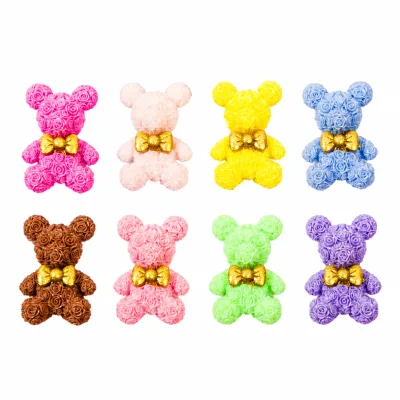 Cute Love Theme Casting 3D Resin Key Chain Pendant Hairpin Earrings Crafts for Christmas and Graduation Decoration