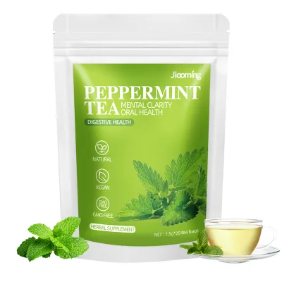 Herbal Mint Mulberry Leaf Licorice Tea Bags Bad Breath Clear Tea for Improved Breath Halal Certified