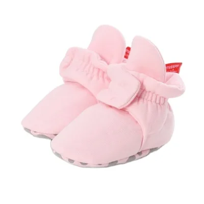 New Fashion Warm Cotton Fabric Stars Print Newborn Girl Boots Baby Booties