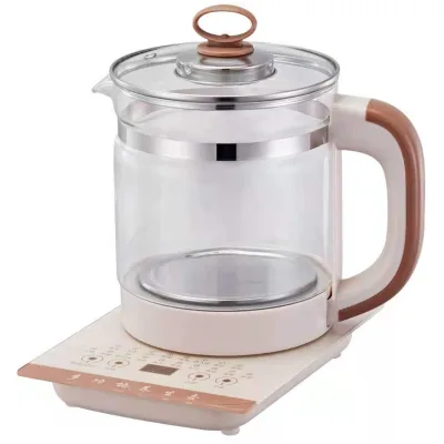 High Quality 1.8L Multifunctional Automatic Electric Teapot Coffee Pot Fast Heating with High Boron Glass Healthy Household Use