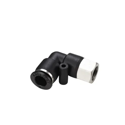 elbow air compressor pipe fittings plastic material easy to be installed