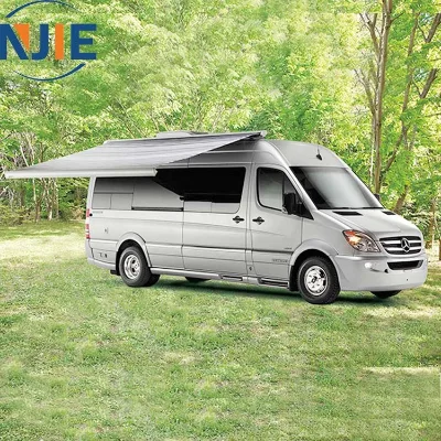 Best Luxury Retractable Sun Shade Manual caravan Motorhome Side Awning with Hand Crank