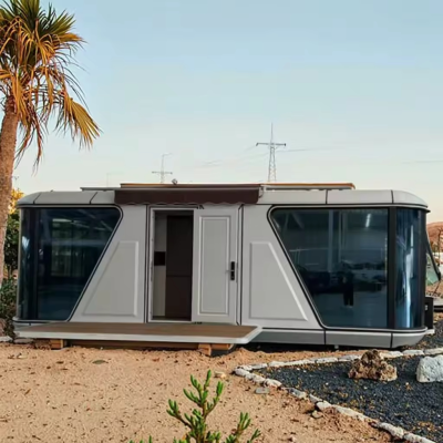 Innovative Boutique Hotel Capsule Room with Modern Amenities and Space-saving Design