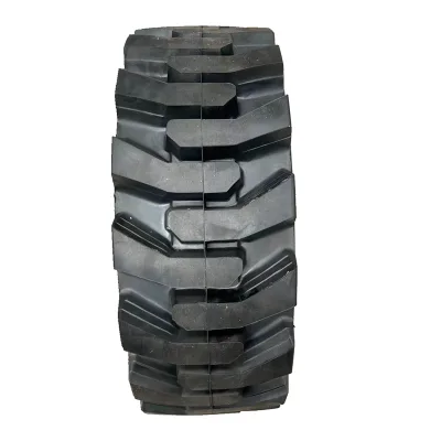 Durable Rubber Skid Loader Solid Tires in 12-16.5 and 10-16.5 Sizes Solid Puncture Resistant Wheel Accessories