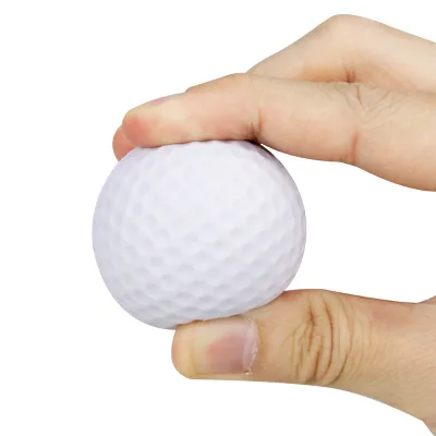 Wholesale Colorful PU Foam Sponge Stress Ball Mini Golf Balls for Training & Practice Games Custom Personalized Soft Golf Ball