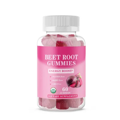 Factory Supply OEM/OEM Beet Root Beetroot Gummmies