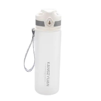White Frost 1000ml Eco Friendly Custom logo BPA Free Gym Fitness Sport Water Bottle