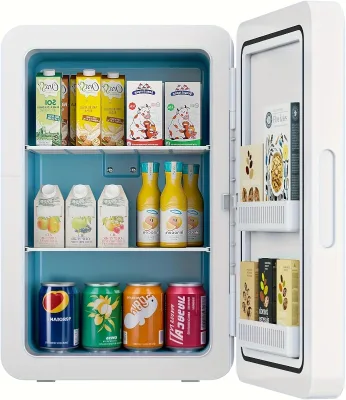 Hot Sale Portable 50L/90L Compressor Refrigerator Freezer Glass Door Compact Cooling Function for Household Use Hotels