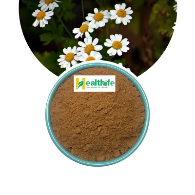 Healthife 1%-5% Natural Feverfew Herbal Extract Parthenium Feverfew Extract Powder