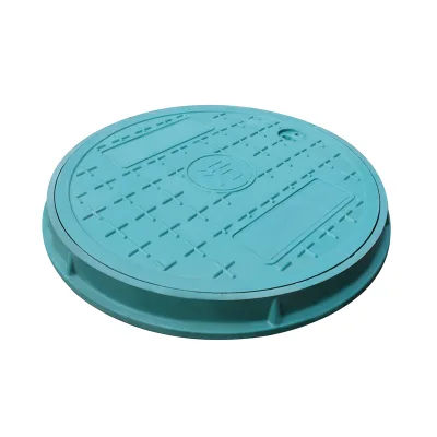 Durable and Low Maintenance Resin Manhole Cover for Sewers Insulating and Cost-Effective Made of Plastic FRP Export Quality