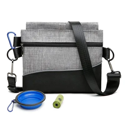 Dog Treat Pouch for Training,Pet Treat Bag with Magnetic Closure,Puppy Food Carrier with Removable Waterproof Inner Pocket
