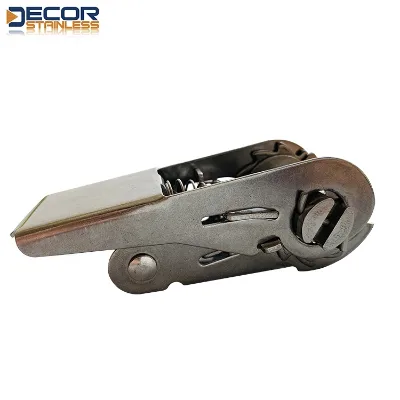 Combination Rope Connector Stainless Steel Heavy Duty Cam Buckle Ratchet Tie Down