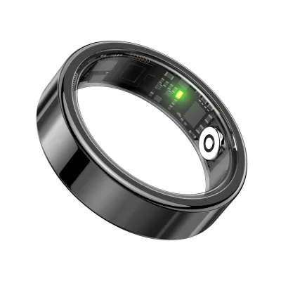 R09 Smart Ring with App Control Silicone & Plastic Blood Oxygen & Heart Rate Monitoring Sleep Tracking Blood Pressure Monitoring