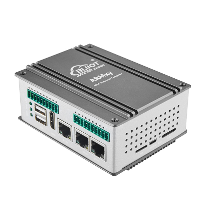 Industrial ARM Linux Gateway with Docker, RS485/RS232, DI/DO, and Modbus Ideal for Edge Computing