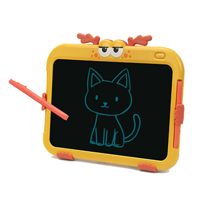 Children Artboard Cartoon Animal DIY Painting Toys Kids 10.5 Inch Monochrome Lcd Drawing Board Toy