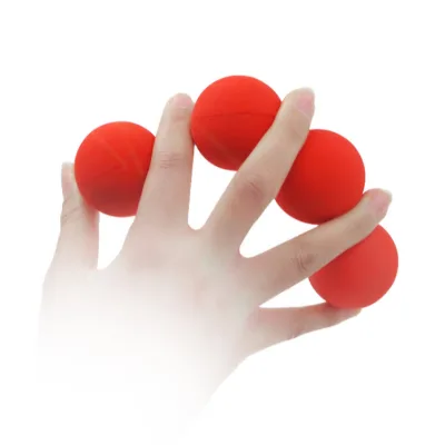 One to Four Balls Rubber Multiplying Balls (Dia 42mm) Magic Tricks Magician Stage Illusions Includes Instructions