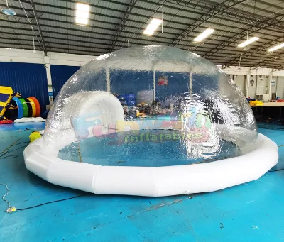 Inflatable Transparent Dome Camping Tent Inflatable Bubble Tent