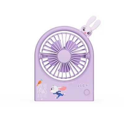 Portable Mini Plastic Fan Quiet Operation with Adjustable Speed for Car Outdoor Hotel Use Handheld Fans