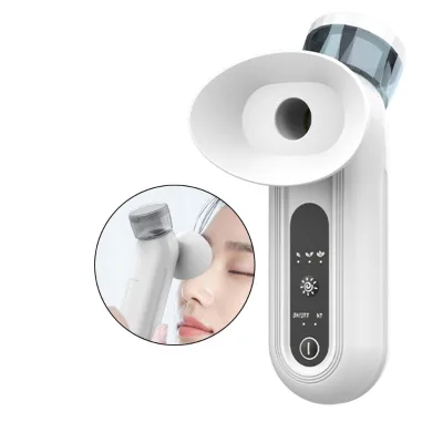 2024 New Handle Nebulizer Eye Moisturizer Hot and Cold Eye Care Mist Nano Sprayer With Big Water Tank