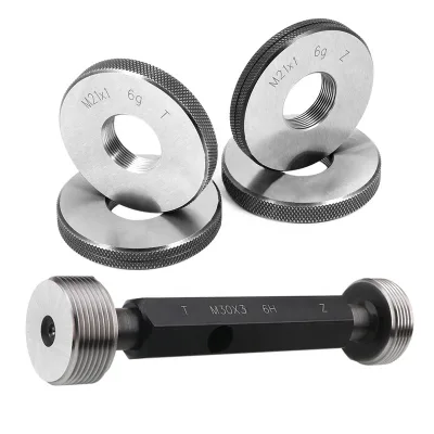 Precision Measuring Tool Thread Plug Ring Gauge Inspection Block Set Pin Gauge Set Step Gauge Check Master