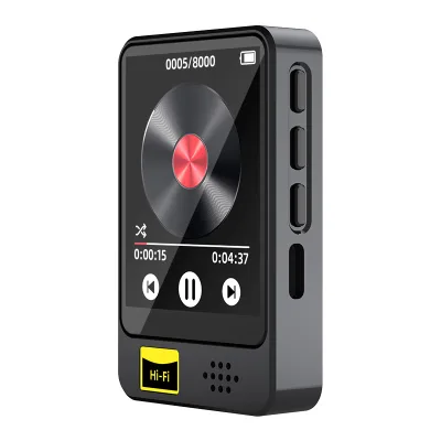 Portable Mini HiFi MP3 Music Player with Touch Screen for 5.0 WAV/APE Support FM Radio Alarm Clock Recording & Calendar