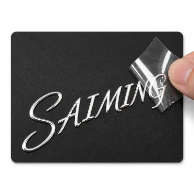 Custom Wholesale Factory Price Low MOQ 3D TPU Label Chrome Emblem Raised Logo for Bag Shoes Clothing Waterproof