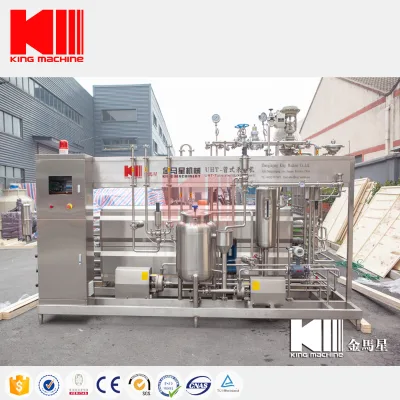 UHT-Plate Type System for Juice and Carbonated Beverage Filling Production Line
