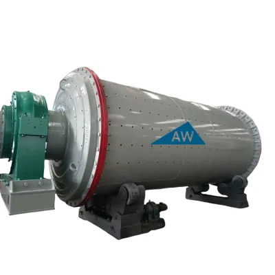 Reliable Dry Ball Mill Stone Grinder Economical with Motor Engine Bearing Gearbox Core Components