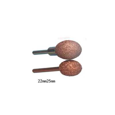 Rubber Tire Grinding 6*40mm Grinding Wheel Grinding Ball Tire Repair Sanding Balls Reef Sanding Balls Ceramic Grinding Heads