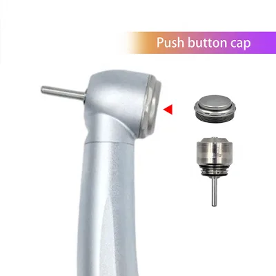 Deardental Low Price Dental High-speed Handpiece Manual Power Fiber Optic Push Button Class II CE Certified Model 201G2T