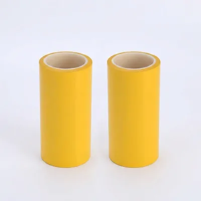 Custom Yellow PET Release Film High Temp Polyester Film for Die Cutting