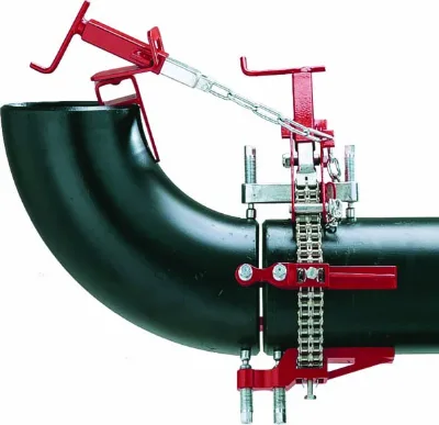 Industrial Aluminum Alloy Single Double Chain Clamps for Aligning Reforming Pipes Model SCC20 E-Work Brand Customized OEM ODM