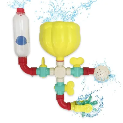 ENJOY STAR Hot Selling Bath Toys with Fun Widgets Educational Bathtub Water Toy for Baby Kids Toddlers Multiple Ways to Play
