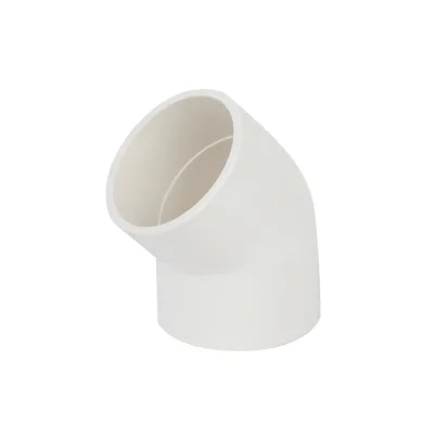 ASTM Sch40&80 1 Inch 2 Inch PVC Fitting SCH40 PVC Elbow UPVC Pipe Fitting Corrosion-resistant Eco-Friendly Erikeke EKK0034