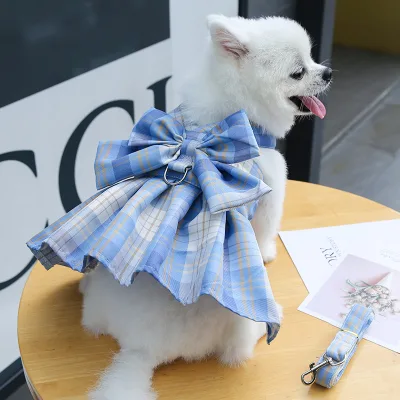 C&C Midepet Factory Wholesale Dog Clothes Cute Puppy Pet Clothing Dog Clothes Pink Dog Clothes Dress