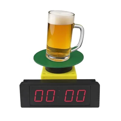 GANXIN Portable Original Design Digital Beer Chug Timer for Bar Pub Party Drinking Games