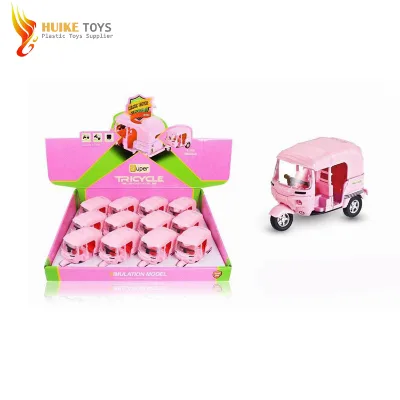 Mini Classic Die Cast Tricycle Motorcycles Model with Music Light Set