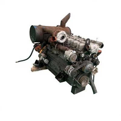 High-quality Used D6AC Engine, a 6-cylinder Engine Assembly Suitable for Modern Buses and Excavators.