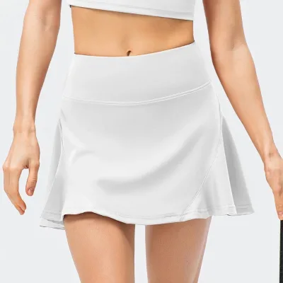 Flowy Athletic Skirts Shorts Breathable Lightweight Tennis Skirt for Women Summer Sports Waist Quick Dry Moisture Wicking