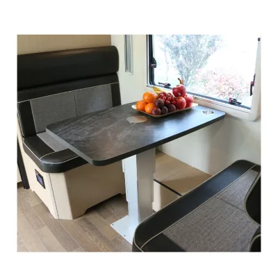 Factory Direct Sales Telescopic Rv Table Leg Lagun Table Aluminum External Motorhome Table