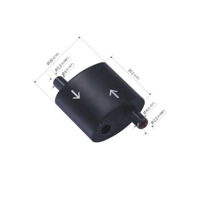 Electroplating Black Color Aluminum Loop Gripper Two Way Use